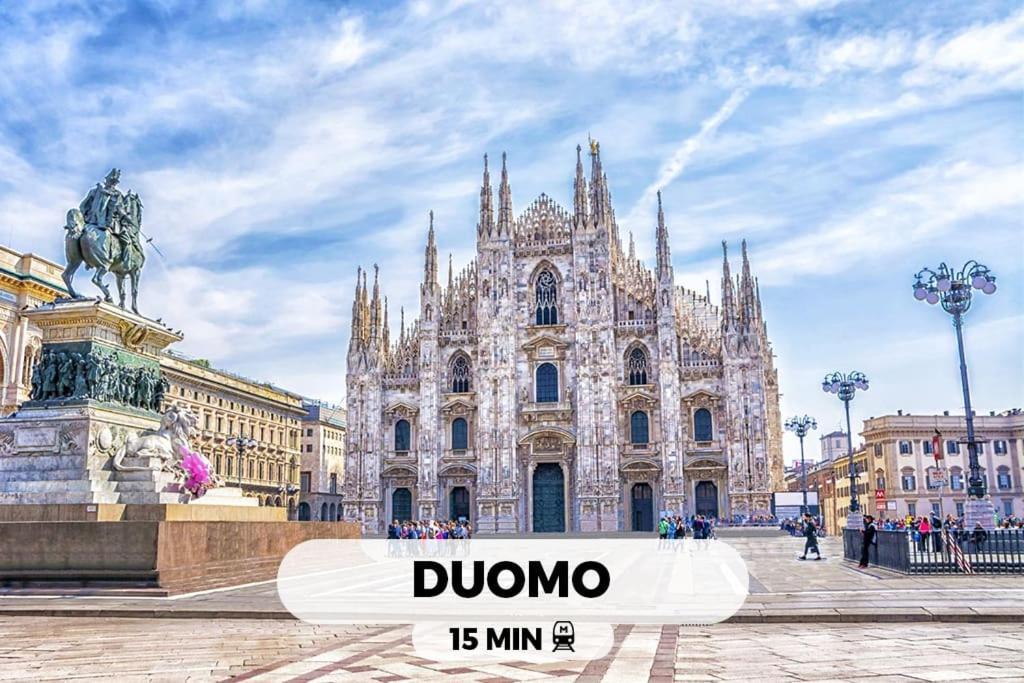 Bright & Modern 2 Min Metro 20Min Niguarda H Daire Milano Dış mekan fotoğraf